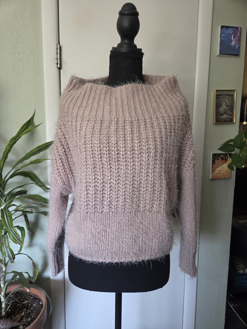 Soft Knit Dusty Pink Sweater